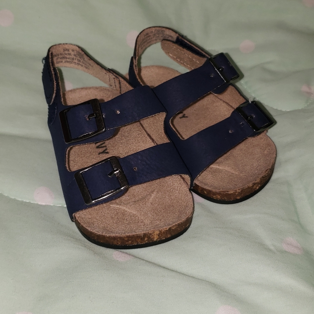 3-6m baby navy blue sandal
